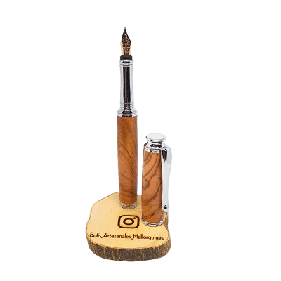 Pluma Aston | Olivo | Bolis Artesanales Mallorquines