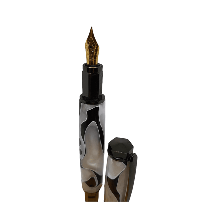 Pluma Hex. Magnética | Acrílico | Bolis Artesanales Mallorquines