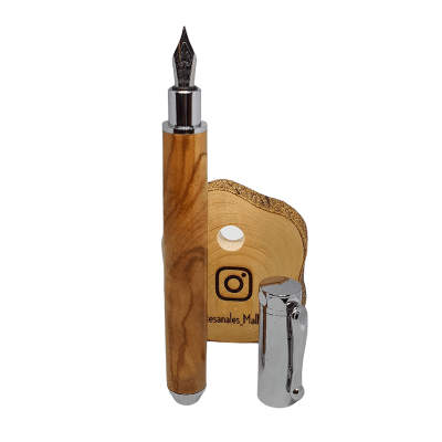 Modelo Pluma Magnética | Olivo | Bolis Artesanales Mallorquines